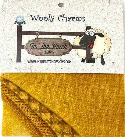 Wooly Charms - Cheddar - 5 pieces - WC5714