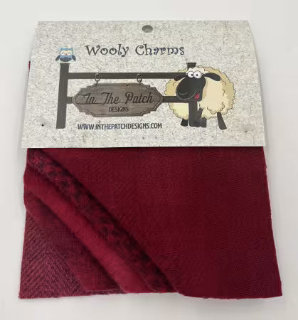 Wooly Charms - Red - 5 pieces - WC6043 4588