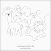 Longarm Pattern (not for sale): Animal Crackers