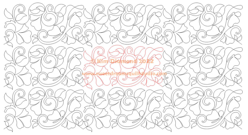 Longarm Pattern (not for sale): Butterfly E2E