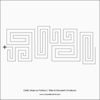 Longarm Pattern (not for sale): Celtic Maze
