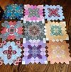 English Paper Piecing-Patchwork of the Crosses with Marnet