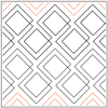 Longarm Pattern (not for sale): Diagonal Plaid