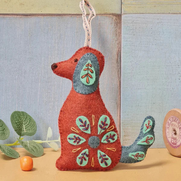 Corinne Lapierre Wool Mix Felt Craft Mini Kit - Dog - CLWMFCD