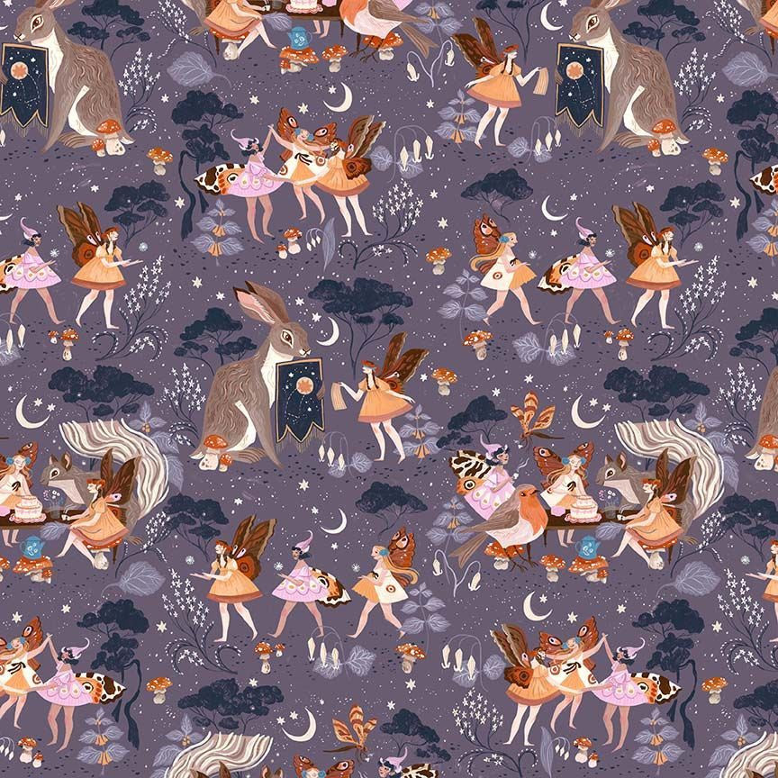 Fairy Solstice Quilt Fabric - Fairy Solstice in Multi- STELLA-DRR3360-MULTI