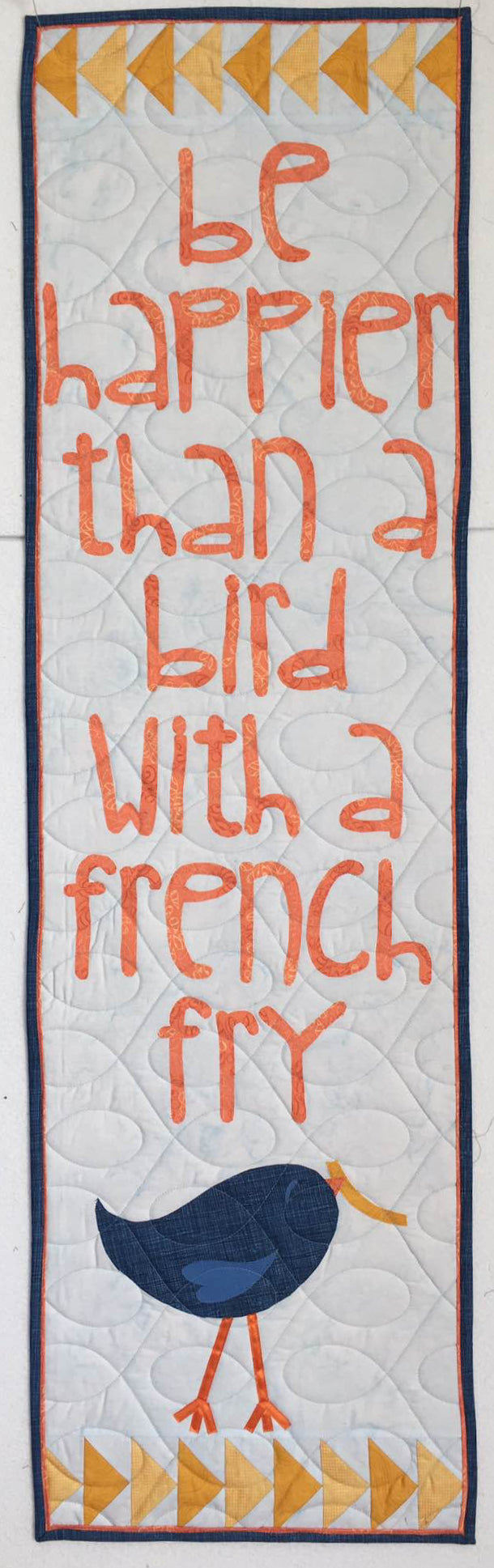 Digital Download: Bird with a French Fry Quilt