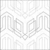 Longarm Pattern (not for sale): Square Halls