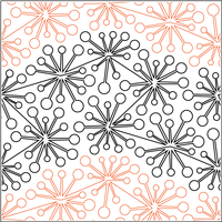Longarm Pattern (not for sale): Late Night Grande
