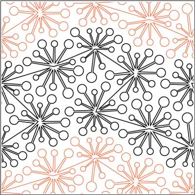 Longarm Pattern (not for sale): Late Night Grande
