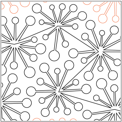 Longarm Pattern (not for sale): Late Night Grande