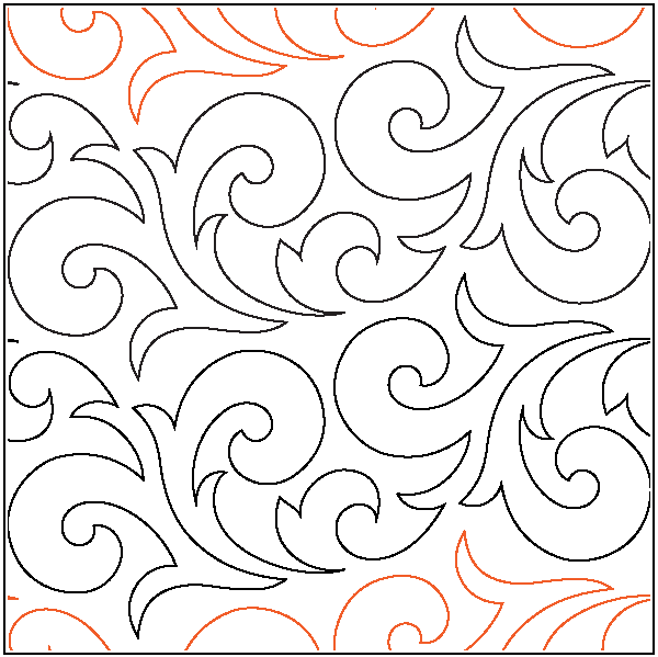 Longarm Pattern (not for sale): Lorien's Phoenix
