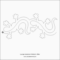 Longarm Pattern (not for sale): Lounge Lizards