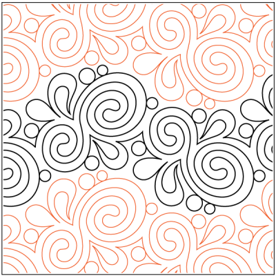 Longarm Pattern (not for sale): Marmalade