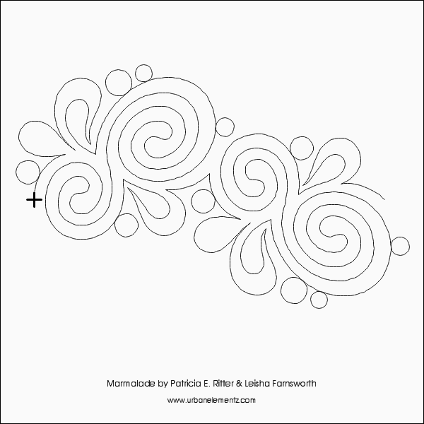 Longarm Pattern (not for sale): Marmalade