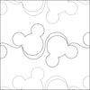 Longarm Pattern (not for sale): Mouse Ears