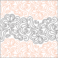 Longarm Pattern (not for sale): Oh My Feathers