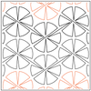 Longarm Pattern (not for sale): Pinwheels 1 - 60 degrees