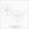 Longarm Pattern (not for sale): Pinwheels 1 - 60 degrees