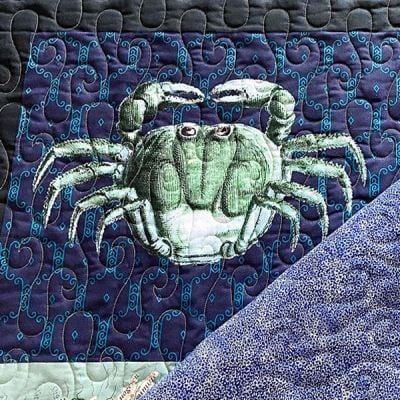 Longarm Pattern (not for sale): Raindrops