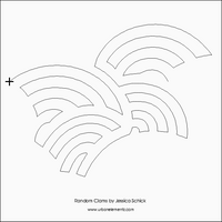 Longarm Pattern (not for sale): Random Baptist Fan