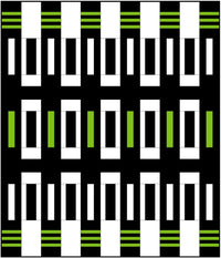 Robot Socks Quilt Pattern by Jenn George Burt - RS