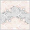 Longarm Pattern (not for sale): Seafoam