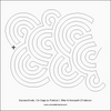 Longarm Pattern (not for sale): Stacked Snailz - On Edge