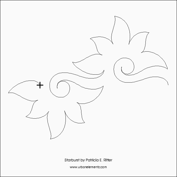 Longarm Pattern (not for sale): Starburst