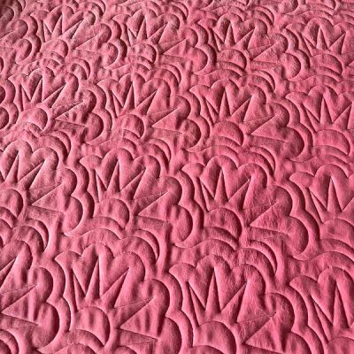 Longarm Pattern (not for sale): Sun Scallops