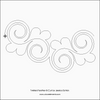 Longarm Pattern (not for sale): Twisted Feather and Curl