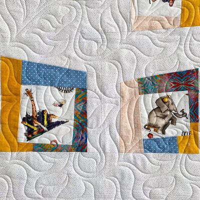 Longarm Pattern (not for sale): Wandering Ferns