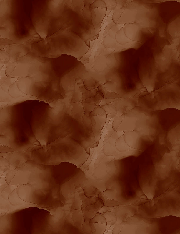 108" Essentials Watercolor Texture Quilt Backing Fabric - Brown - 3040-3721-229