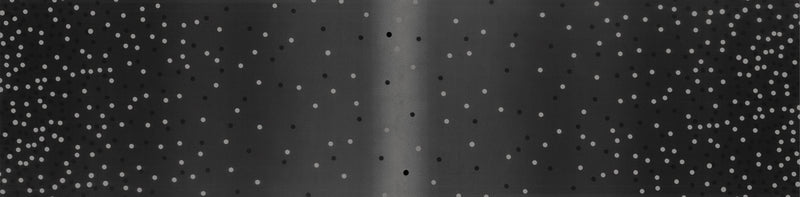 108" Ombre Confetti Quilt Backing Fabric - Onyx Black - 11176 222