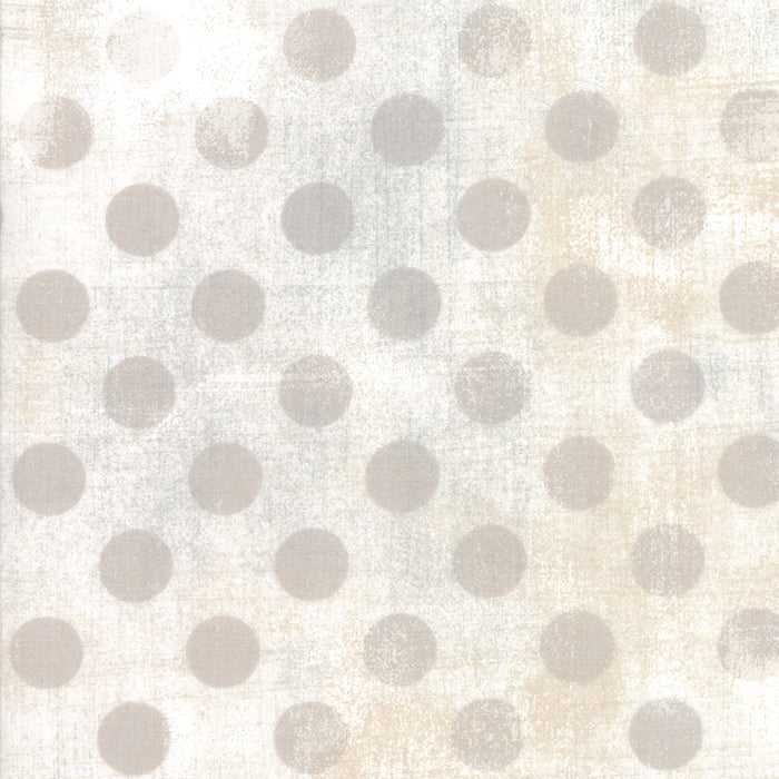 Moda 108" wide Grunge Hits the Spot Backing in White Paper - 11131 11