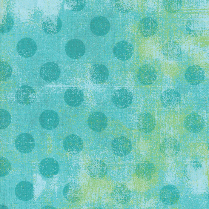 Moda 108" wide Grunge Hits the Spot Backing in Pool Blue - 11131 30