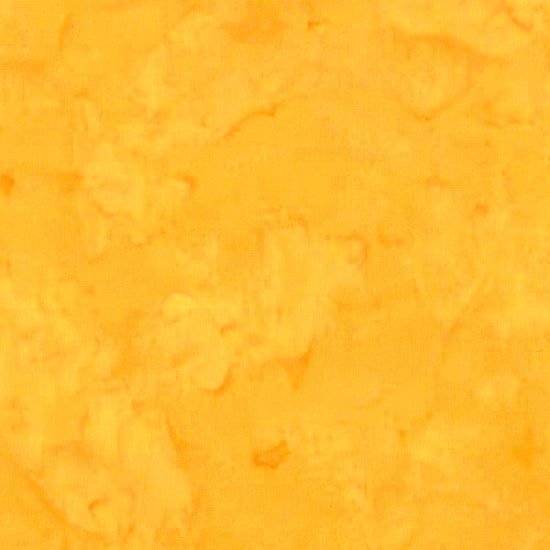 Hoffman Bali Watercolors Batik Solid Quilt Fabric - Daffodil Yellow - 1895-110