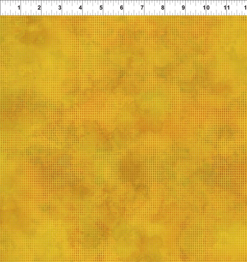 Dit Dot Evolution Quilt Fabric in Yellow - 1DDE 18