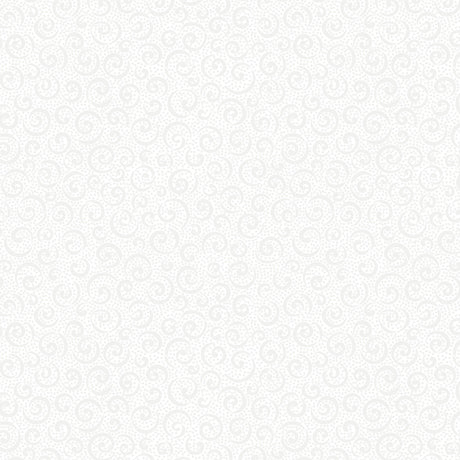 Quilting Illusions - Curly Cue in White - 1649-21517-Z