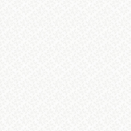 Quilting Illusions - Pinwheel Floral in White - 1649-21518-Z
