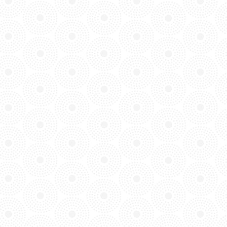 Quilting Illusions - Circle Dots in White - 1649-22626-Z