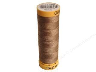 Gutermann Cotton Thread, 100m Light Brown, 3880