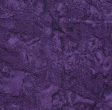 Batik Textiles Quilt Fabric - Blender in Dark Purple - 1195