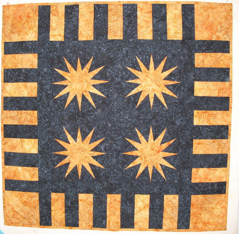 Digital Download: Star Clock or Midnight Star Pattern