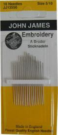 Embroidery Hand Needles size 5/10