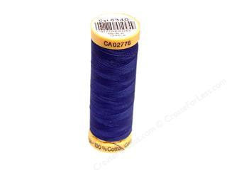 Gutermann Cotton Thread, 100m Navy Blue, 6340