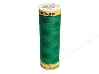 Gutermann Cotton Thread, 100m Green, 7810