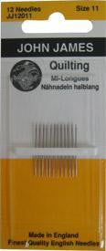 Quilting/Betweens Hand Needles, size 11 - JJ120 11