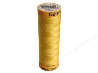 Gutermann Cotton Thread, 100m Yellow, 1600