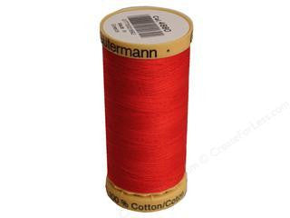 Gutermann Cotton Thread, 250m, Red, 4880