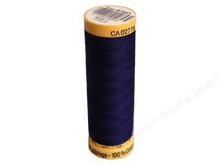 Gutermann Cotton Thread, 100m Midnight, 6190